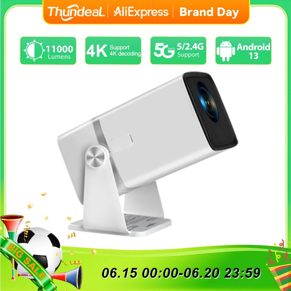 ThundeaL Mini Projector TD80W Full HD 1080P 4K Android WiFi Projector For Movies TD80 Smart Tv Home Movie Theater Portable Beam
ThundeaL Mini Projector TD80W Full HD 1080P 4K Android WiFi Projector For Movies TD80 Smart Tv Home Movie Theater Portable Beam