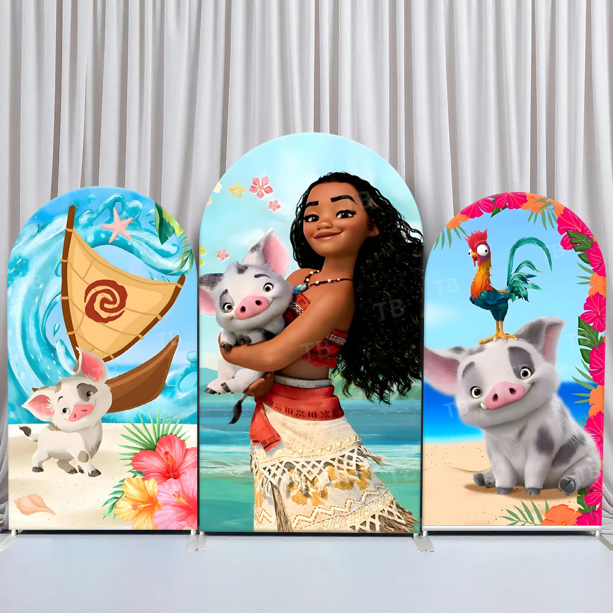 TB Ocean Adventure Moana Vaiana Arch Backdrop Cover Sea Island for Child Birthday Party Photo Background Decor Elastic Fabric
TB Ocean Adventure Moana Vaiana Arch Backdrop Cover Sea Island for Child Birthday Party Photo Background Decor Elastic Fabric