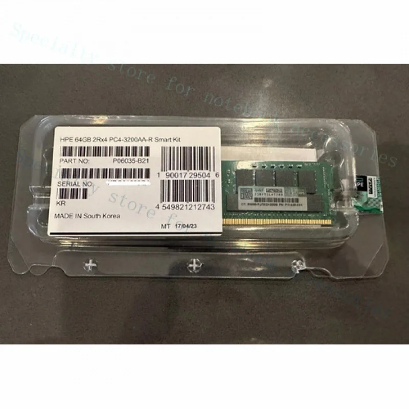 A++ NEW P07650-B21 P11446-1A1 HPE 2RX4 64GB DDR4 PC4-3200AA RDIMM ECC Server Memory
A++ NEW P07650-B21 P11446-1A1 HPE 2RX4 64GB DDR4 PC4-3200AA RDIMM ECC Server Memory