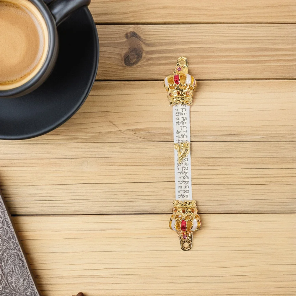 2pcs Metal Mezuzah Religious Gift Hebrew Blessing Door Decoration For Jewish Hannukah Warming Present, Jerusalem
2pcs Metal Mezuzah Religious Gift Hebrew Blessing Door Decoration For Jewish Hannukah Warming Present, Jerusalem