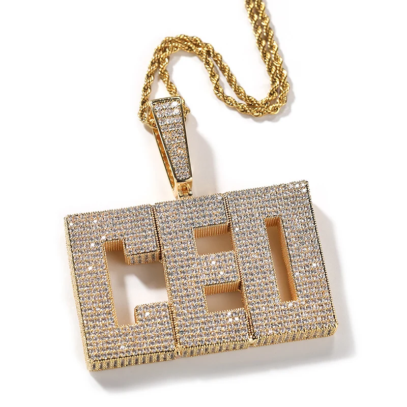 Custom Personality Big Letter Name Pendants Necklaces for Men Hip Hop CZ Stone Bling Iced Out Rapper Jewelry Drop Shipping
Custom Personality Big Letter Name Pendants Necklaces for Men Hip Hop CZ Stone Bling Iced Out Rapper Jewelry Drop Shipping