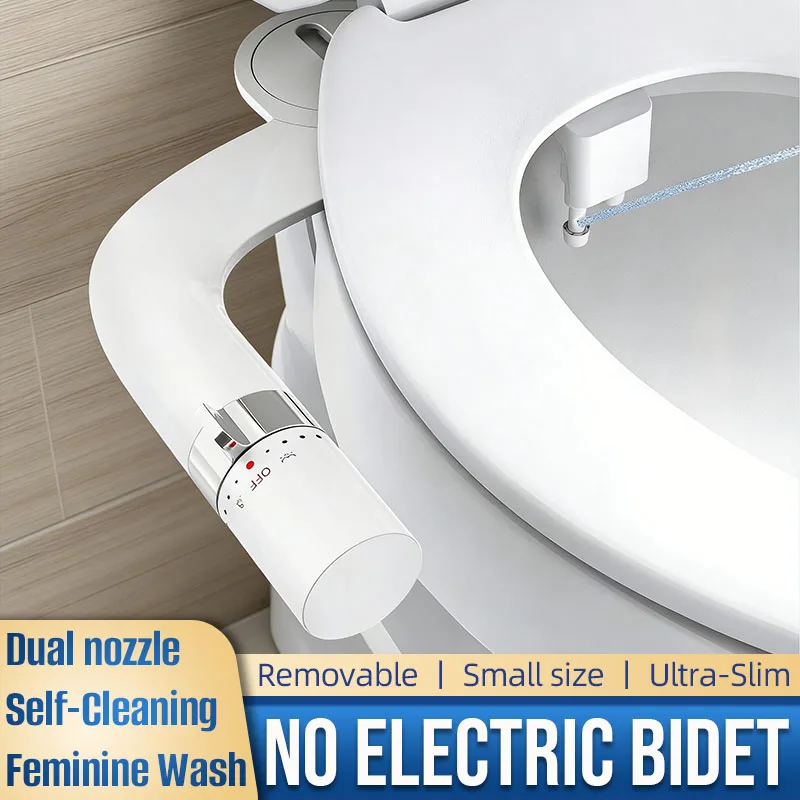 Современный, простой в установке, без электричества, биде с двумя насадками, самоочищающийся, с регулируемым давлением воды, для женской гигиены и очистки ягодиц.
Современный, простой в установке, без электричества, биде с двумя насадками, самоочищающийся, с регулируемым давлением воды, для женской гигиены и очистки ягодиц.