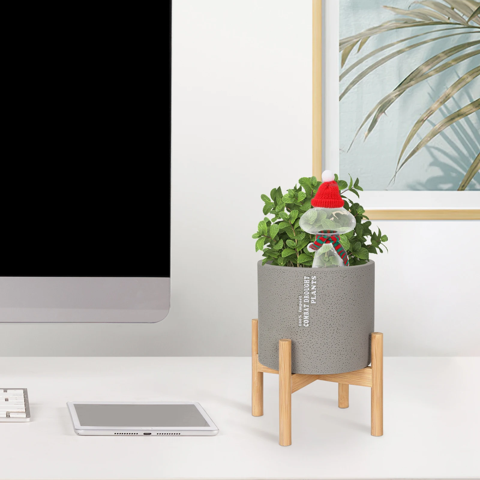 Mushroom Clear Automatic Self-Watering Insert Device with Scarf Hat for Potted Plants Indoor Plant Waterer Automatic Plant
Mushroom Clear Automatic Self-Watering Insert Device with Scarf Hat for Potted Plants Indoor Plant Waterer Automatic Plant