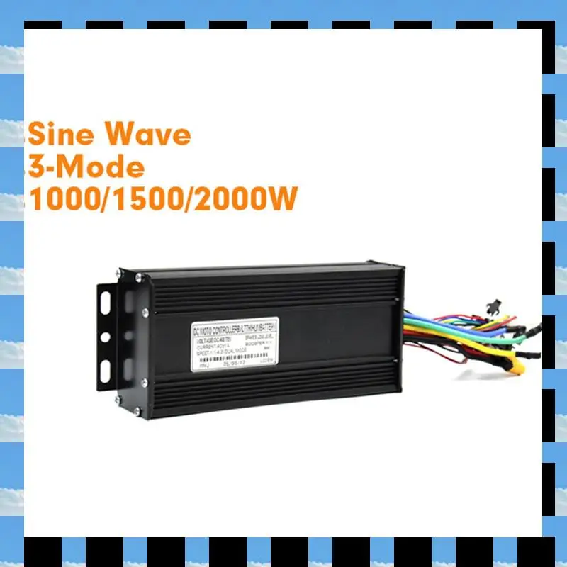 ABME 48V 72V E-Bike 40A 1000W-2000W Three Mode Sine Wave Controller For Electric Bicycle Ebike E-Scooter
ABME 48V 72V E-Bike 40A 1000W-2000W Three Mode Sine Wave Controller For Electric Bicycle Ebike E-Scooter