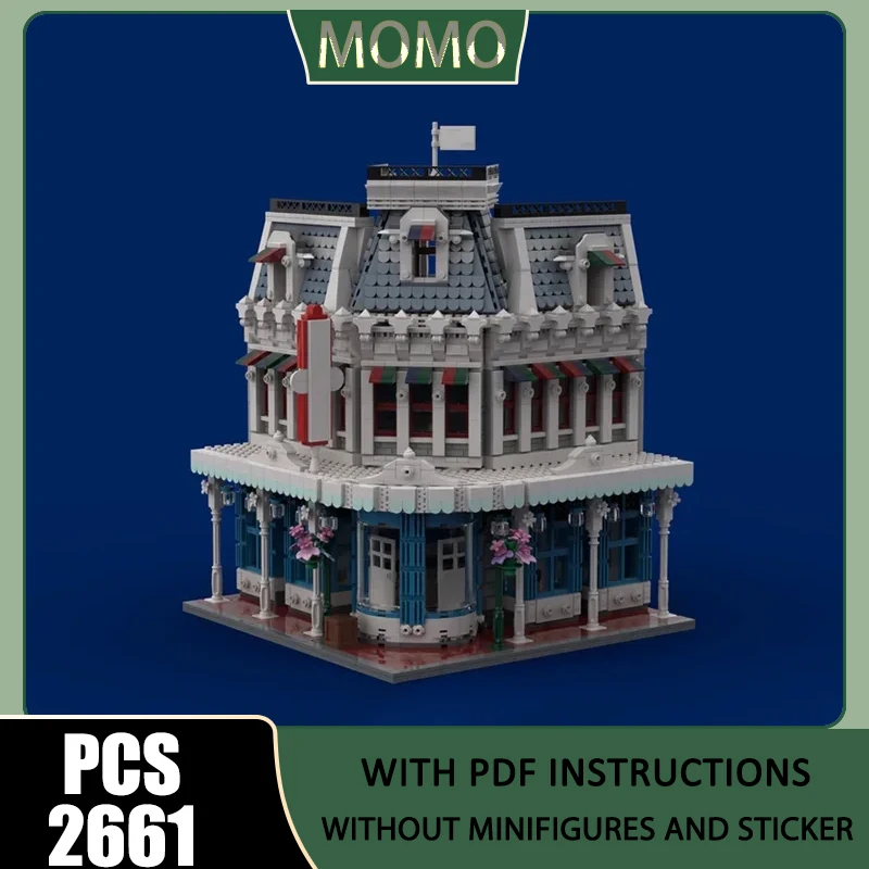City Street View Model Moc Building Blocks Magic Kingdom House Model Technology Bricks DIY Assembly Toys Construstion Set Gifts
City Street View Model Moc Building Blocks Magic Kingdom House Model Technology Bricks DIY Assembly Toys Construstion Set Gifts