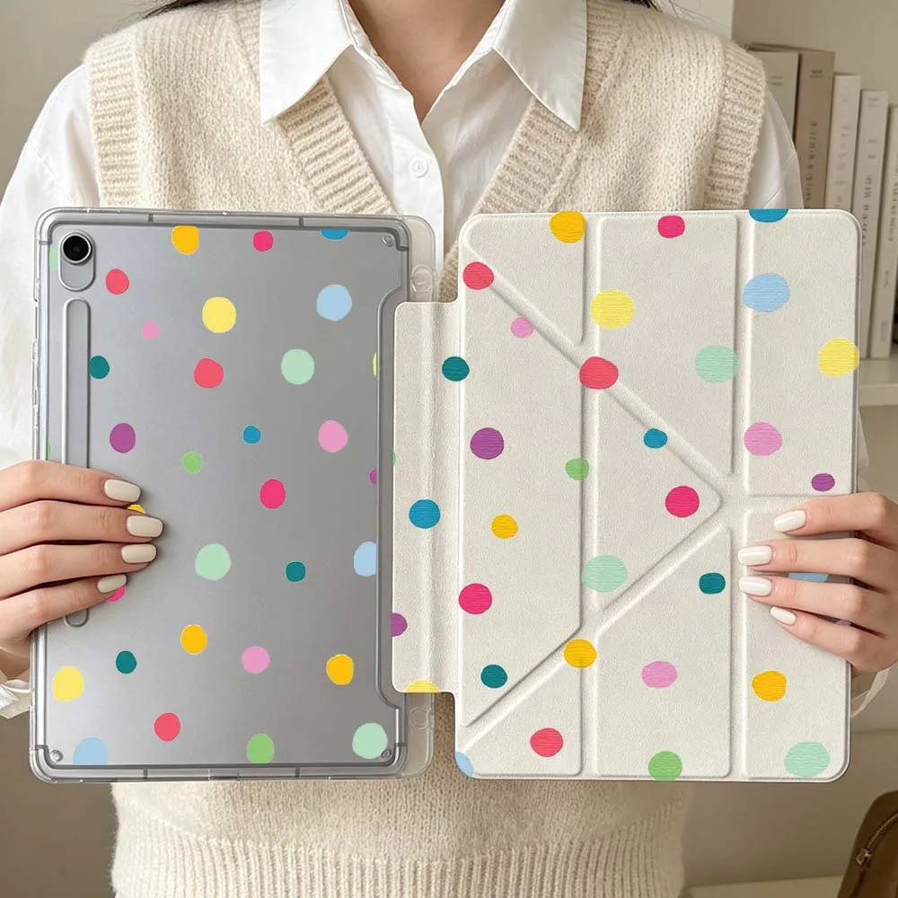 Colorful Dots Pattern Soft For Samsung Galaxy Tab S6 S7 S8 S9 S10 A8 A9 A11 Lite FE Plus 3Y Tablet Case
Colorful Dots Pattern Soft For Samsung Galaxy Tab S6 S7 S8 S9 S10 A8 A9 A11 Lite FE Plus 3Y Tablet Case