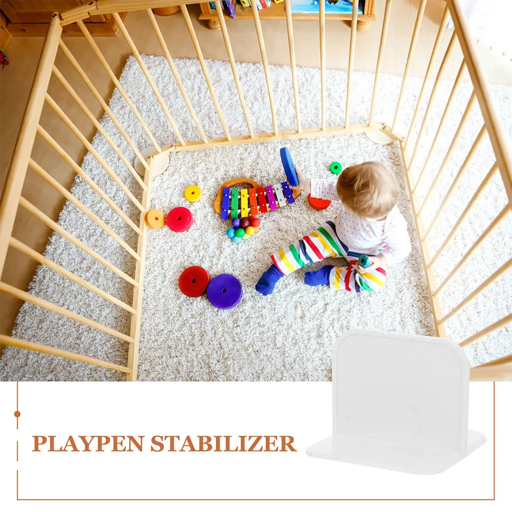 8Pcs Playpen Stabilizer Fixing Base Plastic Stand Anti-Skid Support Clip for Home Playpen Accessories Fence Holder
8Pcs Playpen Stabilizer Fixing Base Plastic Stand Anti-Skid Support Clip for Home Playpen Accessories Fence Holder