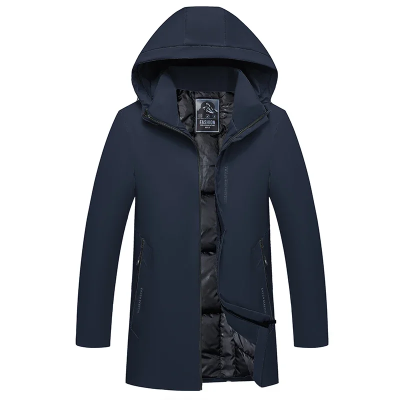 Fashion Outwear Parkas Men Long Windbreaker Coats Top Quality Winter Thicken New Brand Designer Casual Jacket Men Clothing
Fashion Outwear Parkas Men Long Windbreaker Coats Top Quality Winter Thicken New Brand Designer Casual Jacket Men Clothing