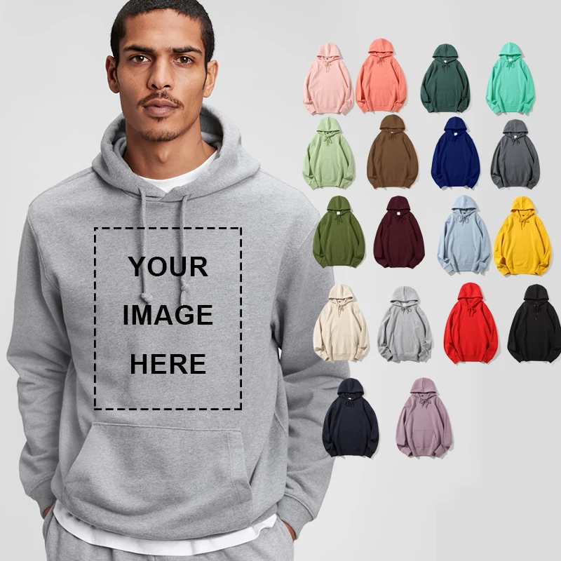 Your own design brand logo / picture custom men's and women's DIY hoodie sweatshirt casual fleece hoodie loose fashion 22 colors
Your own design brand logo / picture custom men's and women's DIY hoodie sweatshirt casual fleece hoodie loose fashion 22 colors