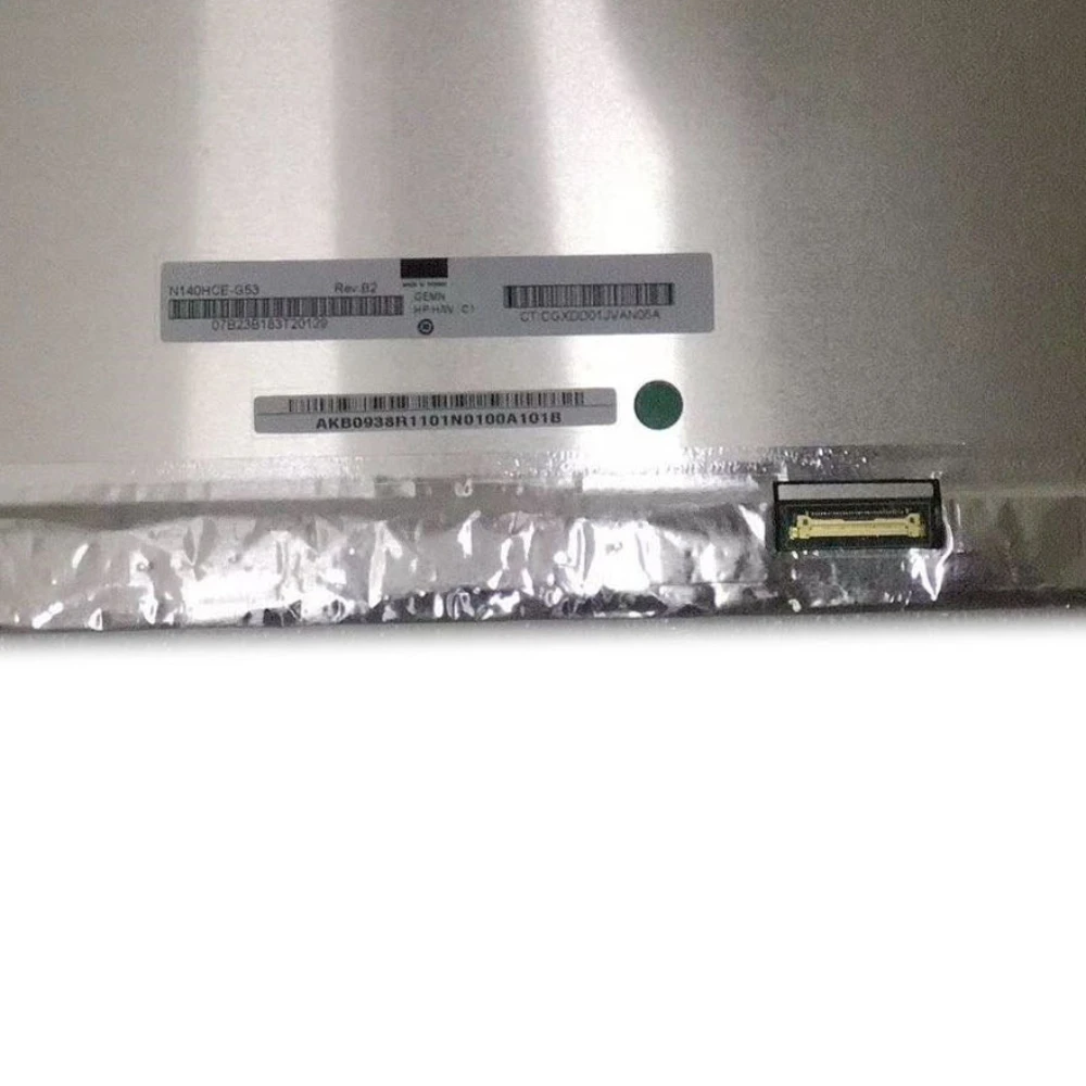 N140HCE-G53 Rev B2 LED LCD SCREEN PANEL Matrix 1920x1080 IPS
N140HCE-G53 Rev B2 LED LCD SCREEN PANEL Matrix 1920x1080 IPS