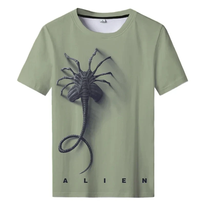 3D Printed T Shirt Alien Pattrn For Men Summer Casual Retro Trendy Men's Clothing Horror Movie Graphic Round Neck Gothic Tops
3D Printed T Shirt Alien Pattrn For Men Summer Casual Retro Trendy Men's Clothing Horror Movie Graphic Round Neck Gothic Tops