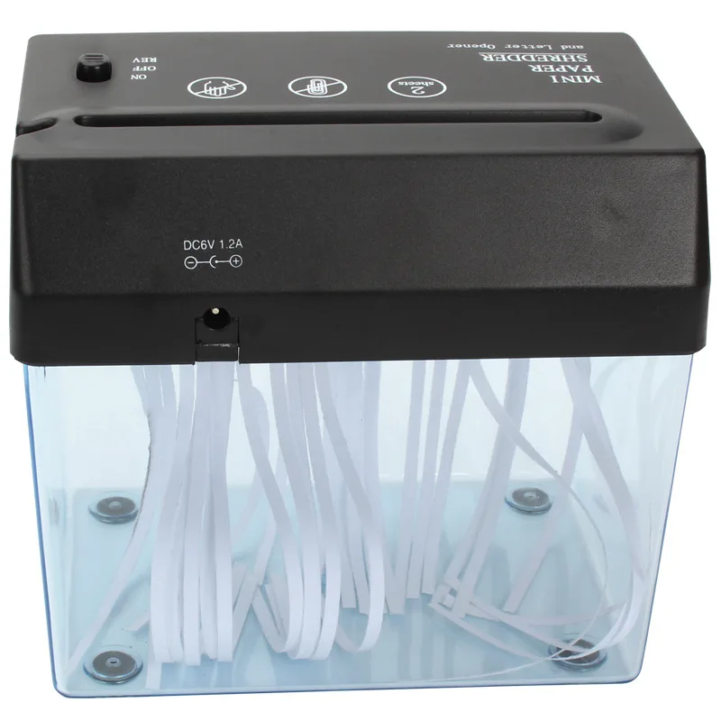 A6 Mini Dual-Purpose Desktop Electric Shredder USB Powered for Letter Opening and Household Bill Shredding
A6 Mini Dual-Purpose Desktop Electric Shredder USB Powered for Letter Opening and Household Bill Shredding