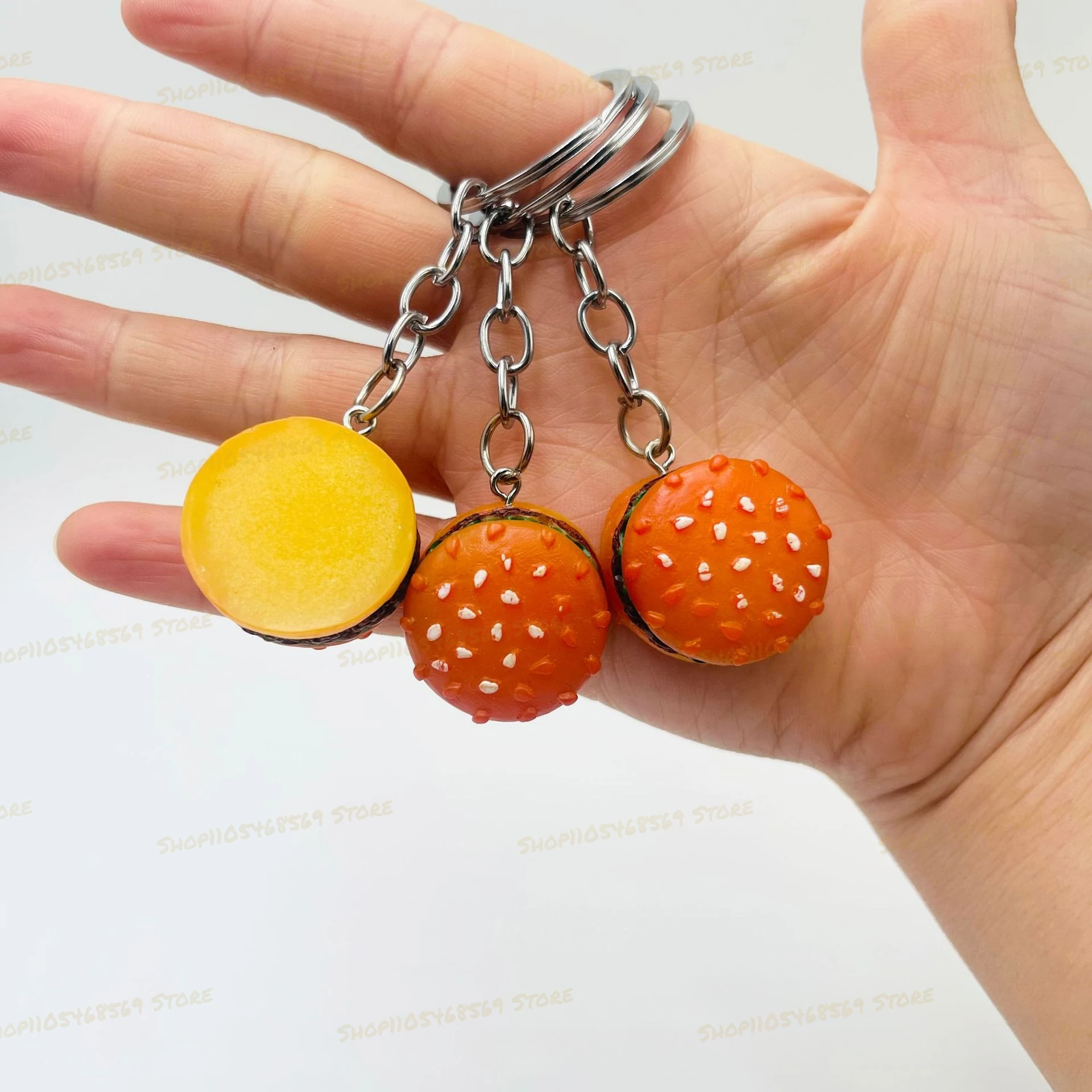Hamburger Keychain Gourmet Party Small Gift Simulation 3D Resin Simulation Food Khicken Leg Keychain
Hamburger Keychain Gourmet Party Small Gift Simulation 3D Resin Simulation Food Khicken Leg Keychain