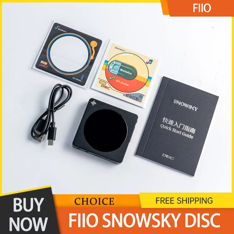 Fiio Snowsky Disc Hi-Res музыкальный плеер 2 ТБ, портативный MP3-плеер с Hi-Fi качеством звука, Bluetooth 5.4, Wi-Fi, USB, поддержка аудио через SPDIF
Fiio Snowsky Disc Hi-Res музыкальный плеер 2 ТБ, портативный MP3-плеер с Hi-Fi качеством звука, Bluetooth 5.4, Wi-Fi, USB, поддержка аудио через SPDIF