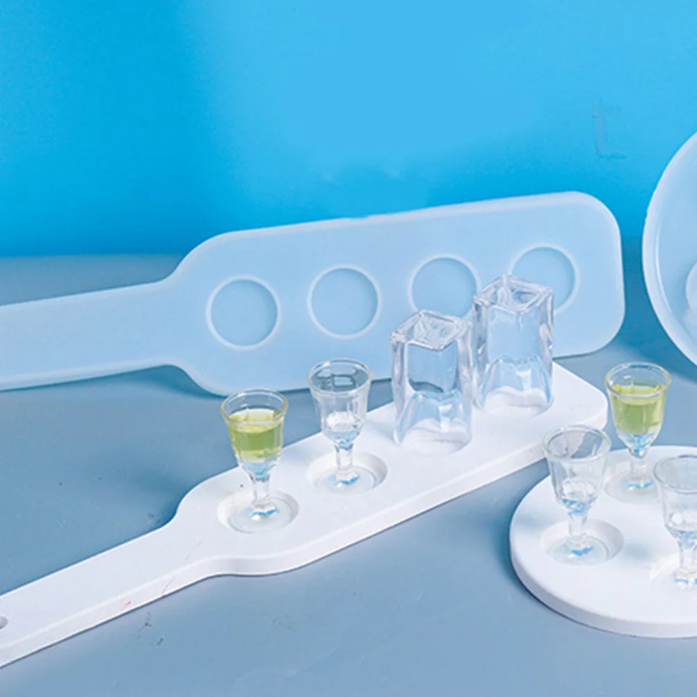 2 Pcs Tray Mold Silicone for Making Shot Glass Holder Molds Epoxy Resin Serving DIY Silica Gel Bottle
2 Pcs Tray Mold Silicone for Making Shot Glass Holder Molds Epoxy Resin Serving DIY Silica Gel Bottle