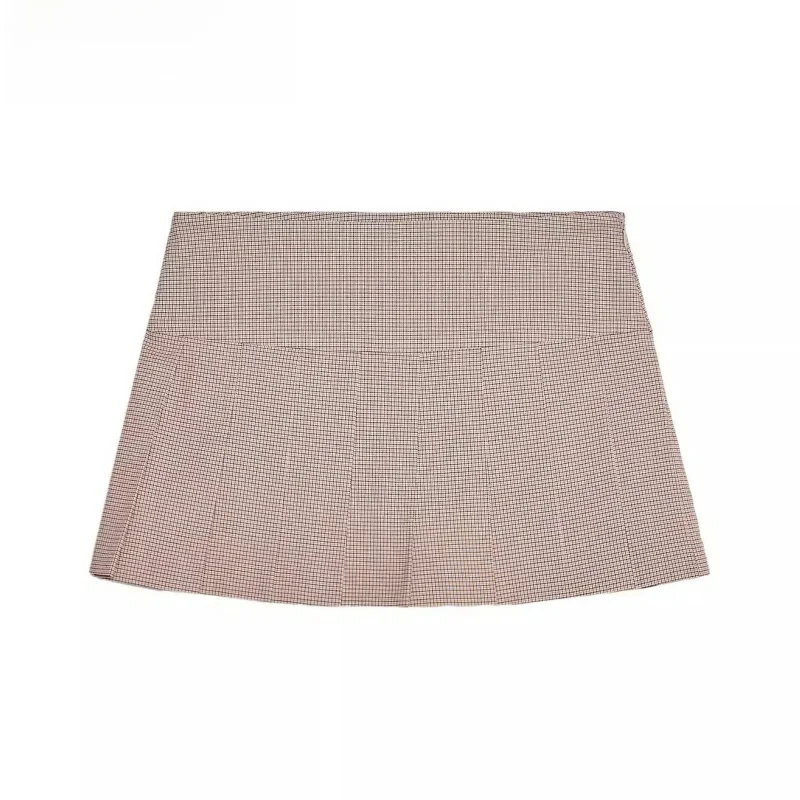 Spring 2025 New Women's A-Line Skirt Wide Pleat Casual Sle Midi Waist Faionable ort Skirt Pants Cheered Pattern
Spring 2025 New Women's A-Line Skirt Wide Pleat Casual Sle Midi Waist Faionable ort Skirt Pants Cheered Pattern