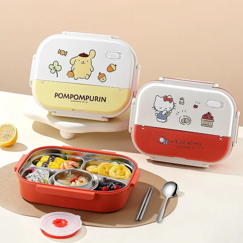 Sanrio Hello Kitty Stainless Steel Lunch Box Insulation Lunch Box Grid Portable Good Looks Cartoon Cute Hot Selling BirthdayGift
Sanrio Hello Kitty Stainless Steel Lunch Box Insulation Lunch Box Grid Portable Good Looks Cartoon Cute Hot Selling BirthdayGift