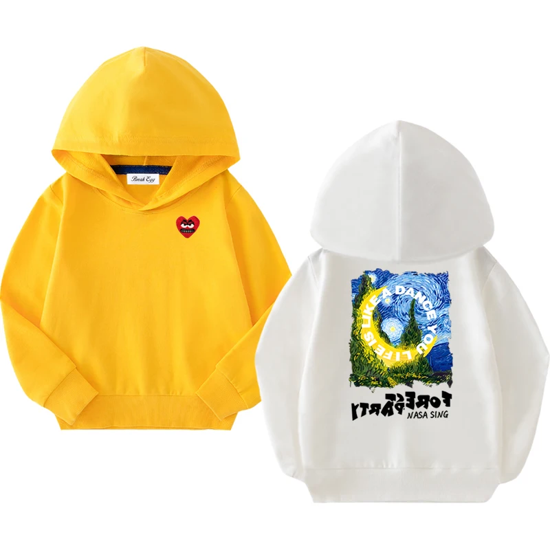 Starry Night Oil Painting Printing Boy Girl Hoodie Cotton Red Snag Heart Embroidery Thin Pullover Loose Autumn Kid Casual Hoody
Starry Night Oil Painting Printing Boy Girl Hoodie Cotton Red Snag Heart Embroidery Thin Pullover Loose Autumn Kid Casual Hoody