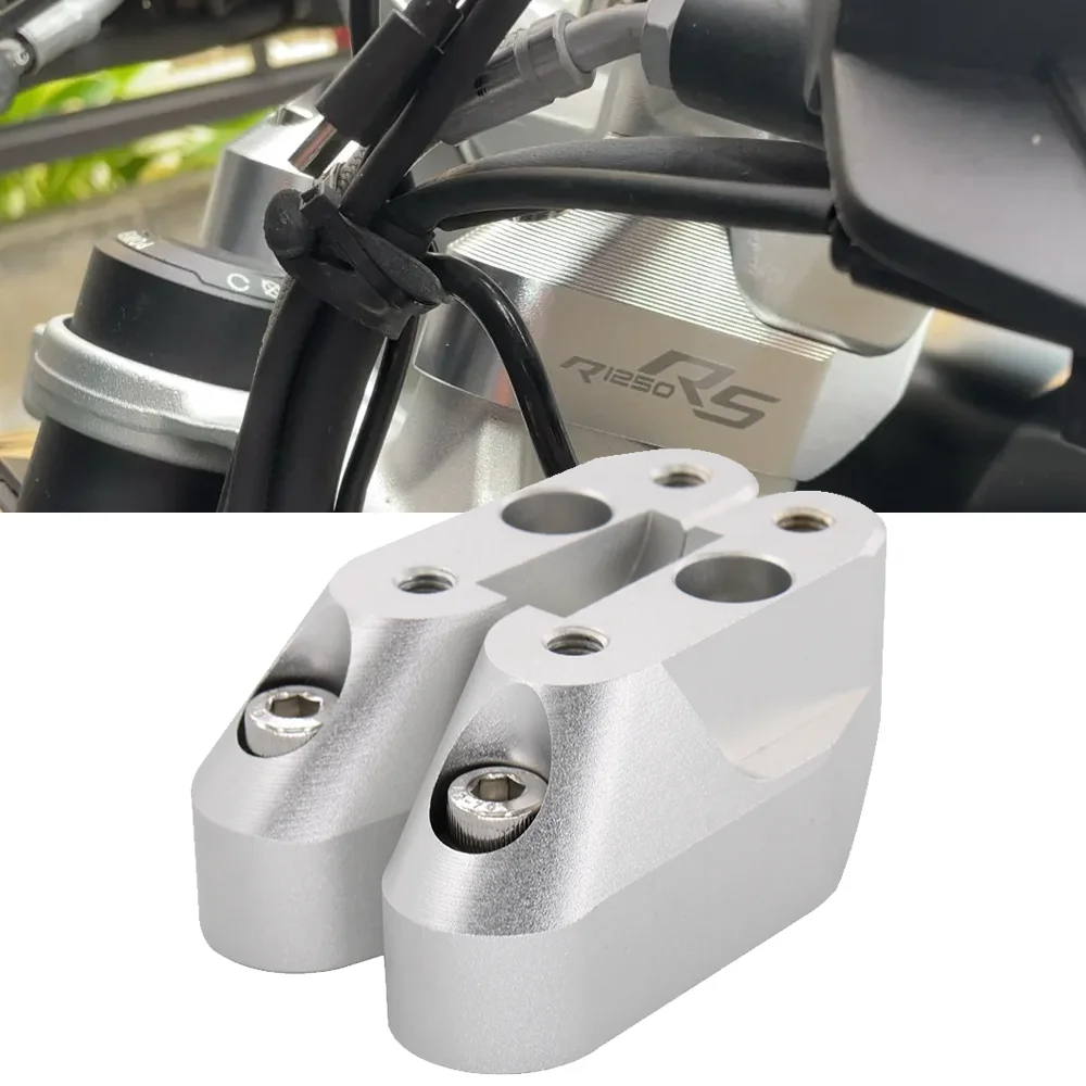 For BMW R1200RS 2014-2018 R1250RS 2018-2024 R 1200 1250 RS Motorcycle Handle Bar Riser Clamp Extend Handlebar Adapter Mount
For BMW R1200RS 2014-2018 R1250RS 2018-2024 R 1200 1250 RS Motorcycle Handle Bar Riser Clamp Extend Handlebar Adapter Mount