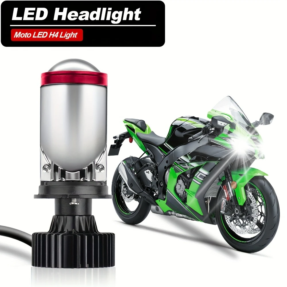 1pc H4 LED Motorcycle Headlight Bulb 18000LM Projector Lens High/Low Beam 12V Fits for BMW Honda Yamaha Kawasaki Moto Vehicles
1pc H4 LED Motorcycle Headlight Bulb 18000LM Projector Lens High/Low Beam 12V Fits for BMW Honda Yamaha Kawasaki Moto Vehicles
