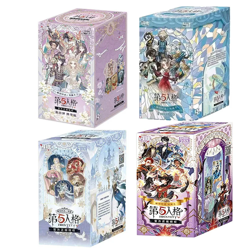 Genuine Identity Whole Series V Card 4th Edition Carve The Moments Essence Version Collection Card Anime Holiday Gift in stock
Genuine Identity Whole Series V Card 4th Edition Carve The Moments Essence Version Collection Card Anime Holiday Gift in stock