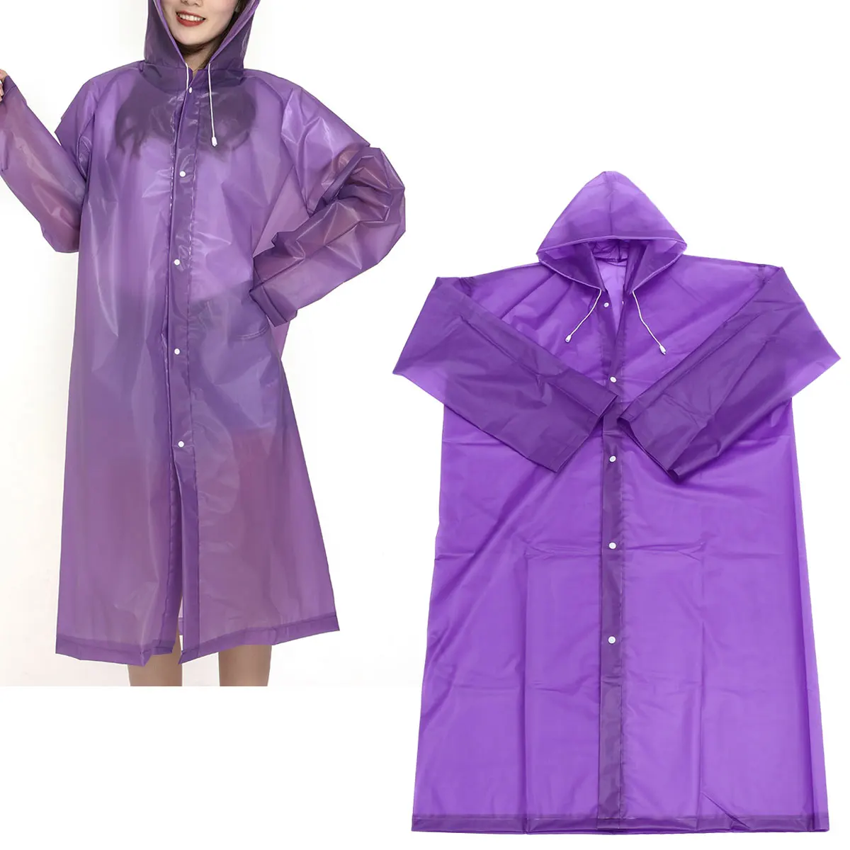 Adult Cape-style Raincoat Transparent Portable Poncho Disposable Light Weight EVA Material Waterproof Outdoor Suit
Adult Cape-style Raincoat Transparent Portable Poncho Disposable Light Weight EVA Material Waterproof Outdoor Suit