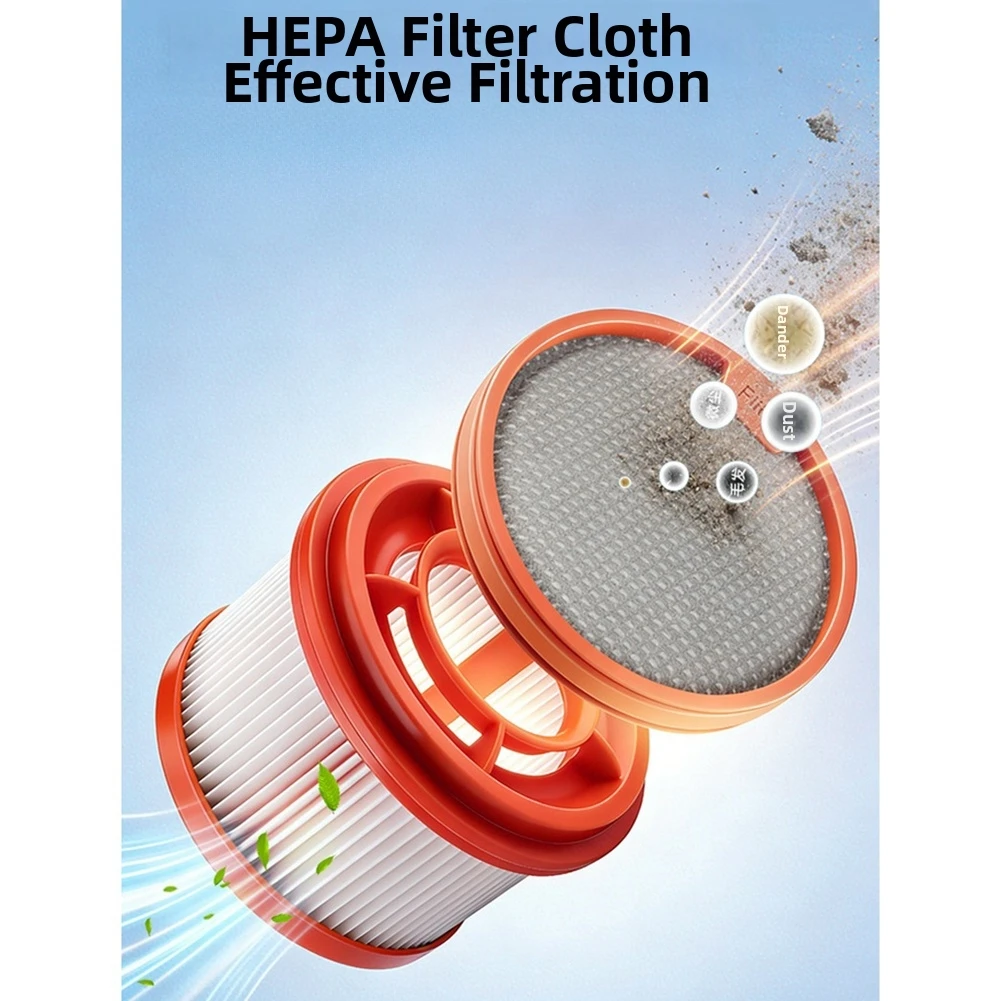Washable Vacuum Cleaner Filters Designed for Xiaomi For Mijia G9 Models Supporting Regular Maintenance Every 2 to 3 Months
Washable Vacuum Cleaner Filters Designed for Xiaomi For Mijia G9 Models Supporting Regular Maintenance Every 2 to 3 Months