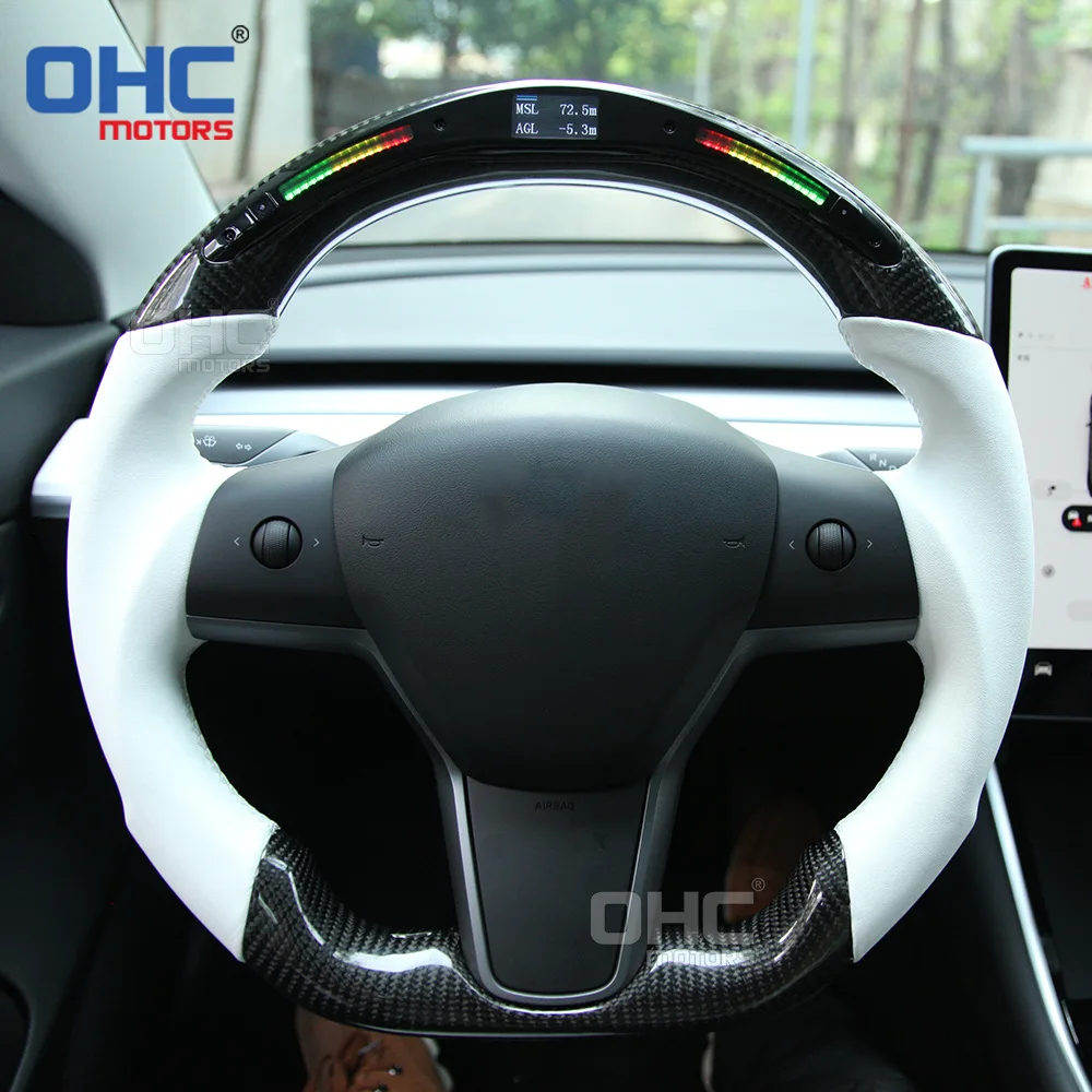Applicable to:Suitable for Tesla MODEL 3 X Y Carbon Fiber LED Smart Racing Steering Wheel
Applicable to:Suitable for Tesla MODEL 3 X Y Carbon Fiber LED Smart Racing Steering Wheel