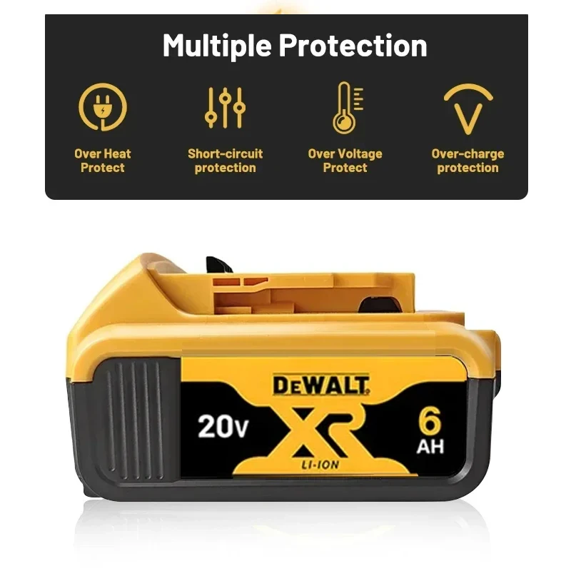 Original packaging Dewalt 20V Battery 6.0Ah for Dewalt Cordless Tools - Compatible with DCB,DCD,DCF,DCG,DCS,Series Tools
Original packaging Dewalt 20V Battery 6.0Ah for Dewalt Cordless Tools - Compatible with DCB,DCD,DCF,DCG,DCS,Series Tools
