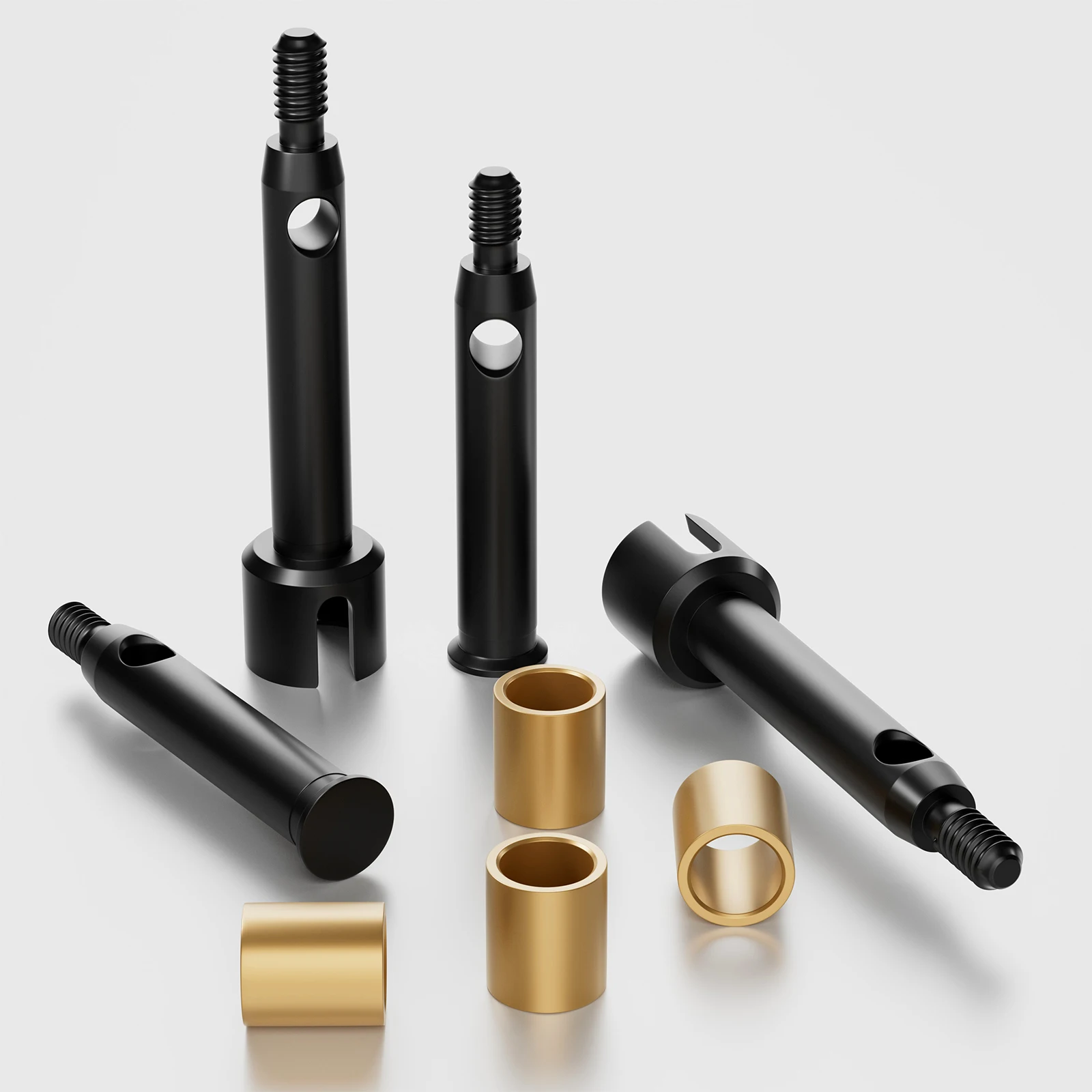 Стальные + 5 мм приводные валы передней и задней оси для деталей обновления багги Losi Micro-B 1/24 
Стальные + 5 мм приводные валы передней и задней оси для деталей обновления багги Losi Micro-B 1/24