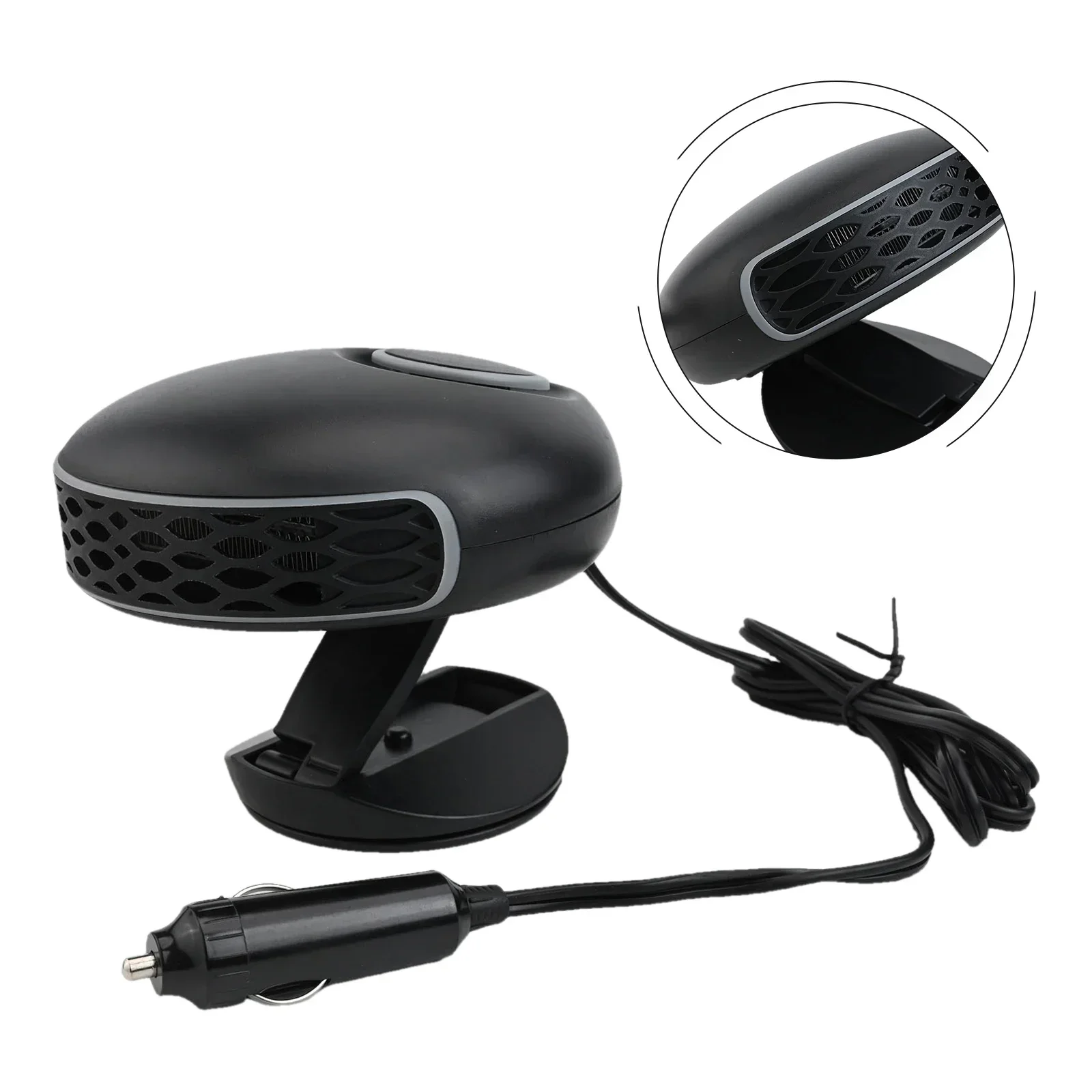Dual Purpose 12V150W Car Heater Fast Heating Solution that Doubles as a Windshield Defroster Great for All Vehicles
Dual Purpose 12V150W Car Heater Fast Heating Solution that Doubles as a Windshield Defroster Great for All Vehicles