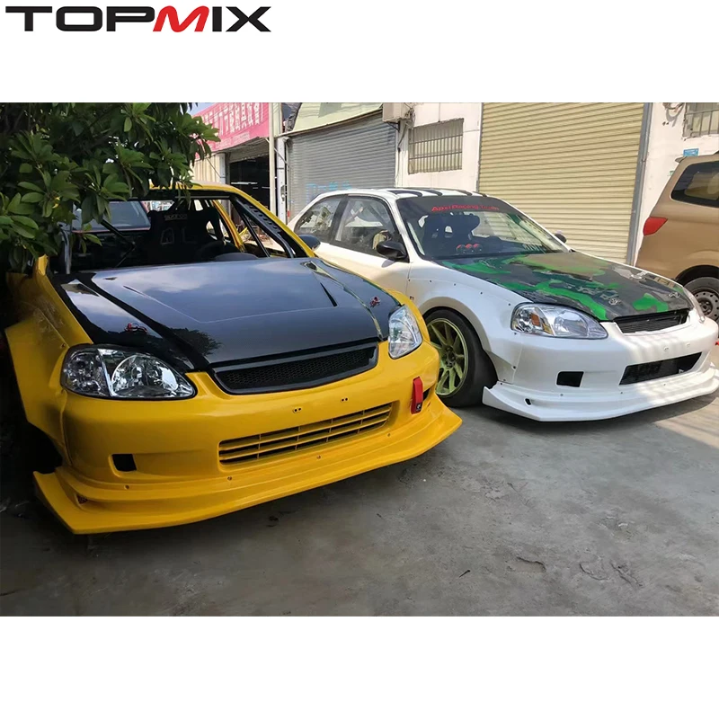 For Honda Civic Type-R EK9 Widebody Carbon Fiber Body Kit (Front Lip, Fenders, Wheel Arches, Side Skirts, Bumper Lower Lip)
For Honda Civic Type-R EK9 Widebody Carbon Fiber Body Kit (Front Lip, Fenders, Wheel Arches, Side Skirts, Bumper Lower Lip)