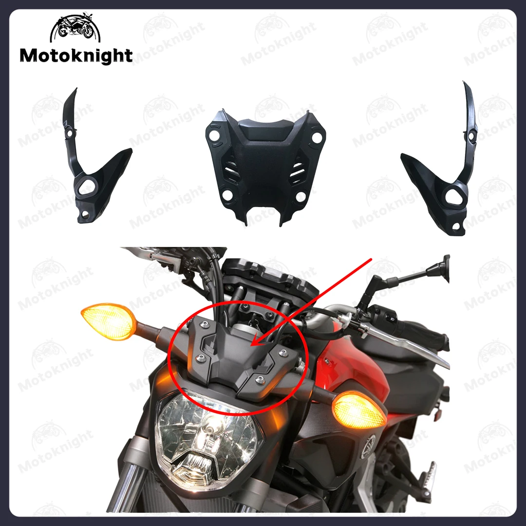 Подходит для Yamaha MT-07 FZ-07 2013 2014 2015 2016 2017, АБС-пластик, капот для фар, средняя крышка, кронштейн указателя поворота, детали мотоцикла 
Подходит для Yamaha MT-07 FZ-07 2013 2014 2015 2016 2017, АБС-пластик, капот для фар, средняя крышка, кронштейн указателя поворота, детали мотоцикла
