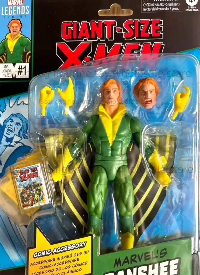 In Stock Marvel Legends Series X-Men #1 Banshee 15cm Action Figure Collection Original Toys Model Ornament Gifts
In Stock Marvel Legends Series X-Men #1 Banshee 15cm Action Figure Collection Original Toys Model Ornament Gifts