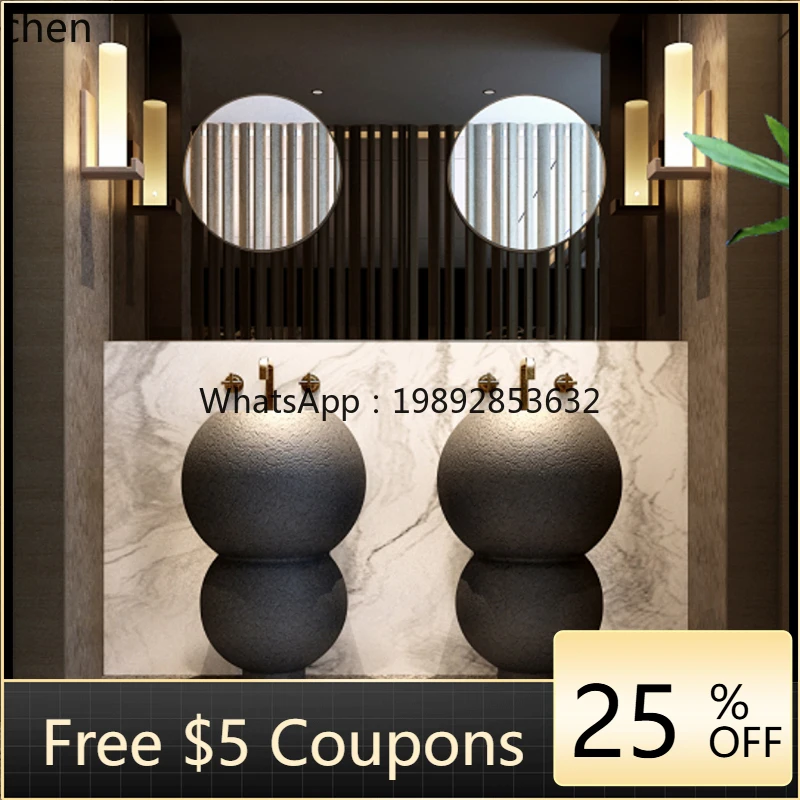 pure copper wash basin public bathroom independent wash basin copper art column integrated floor small apartment
pure copper wash basin public bathroom independent wash basin copper art column integrated floor small apartment