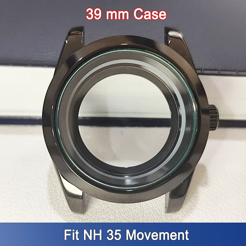 Top 39mm Watch Case NH 35 Fit 20mm Watches Bands Straps Cases Transparent Window Back Wristwatches Accessory Modification Parts
Top 39mm Watch Case NH 35 Fit 20mm Watches Bands Straps Cases Transparent Window Back Wristwatches Accessory Modification Parts