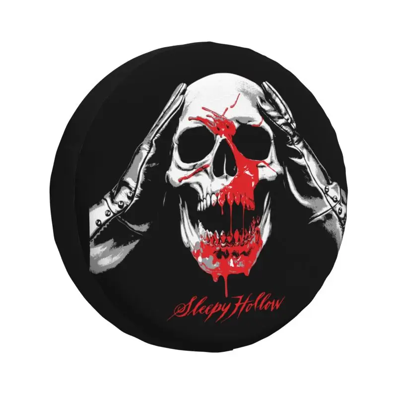 Custom Sleepy Hollow Skull Spare Tire Cover for Mitsubishi Pajero 4WD 4x4 SUV Car Wheel Protectors 14" 15" 16" 17" Inch
Custom Sleepy Hollow Skull Spare Tire Cover for Mitsubishi Pajero 4WD 4x4 SUV Car Wheel Protectors 14" 15" 16" 17" Inch