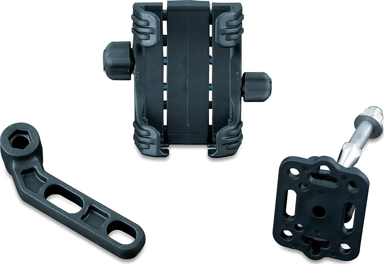 Secure Motorcycle Clutch/Brake Mount Phone Holder, Adjustable Swivel, Fits 1.6-3.6in Devices, Black
Secure Motorcycle Clutch/Brake Mount Phone Holder, Adjustable Swivel, Fits 1.6-3.6in Devices, Black