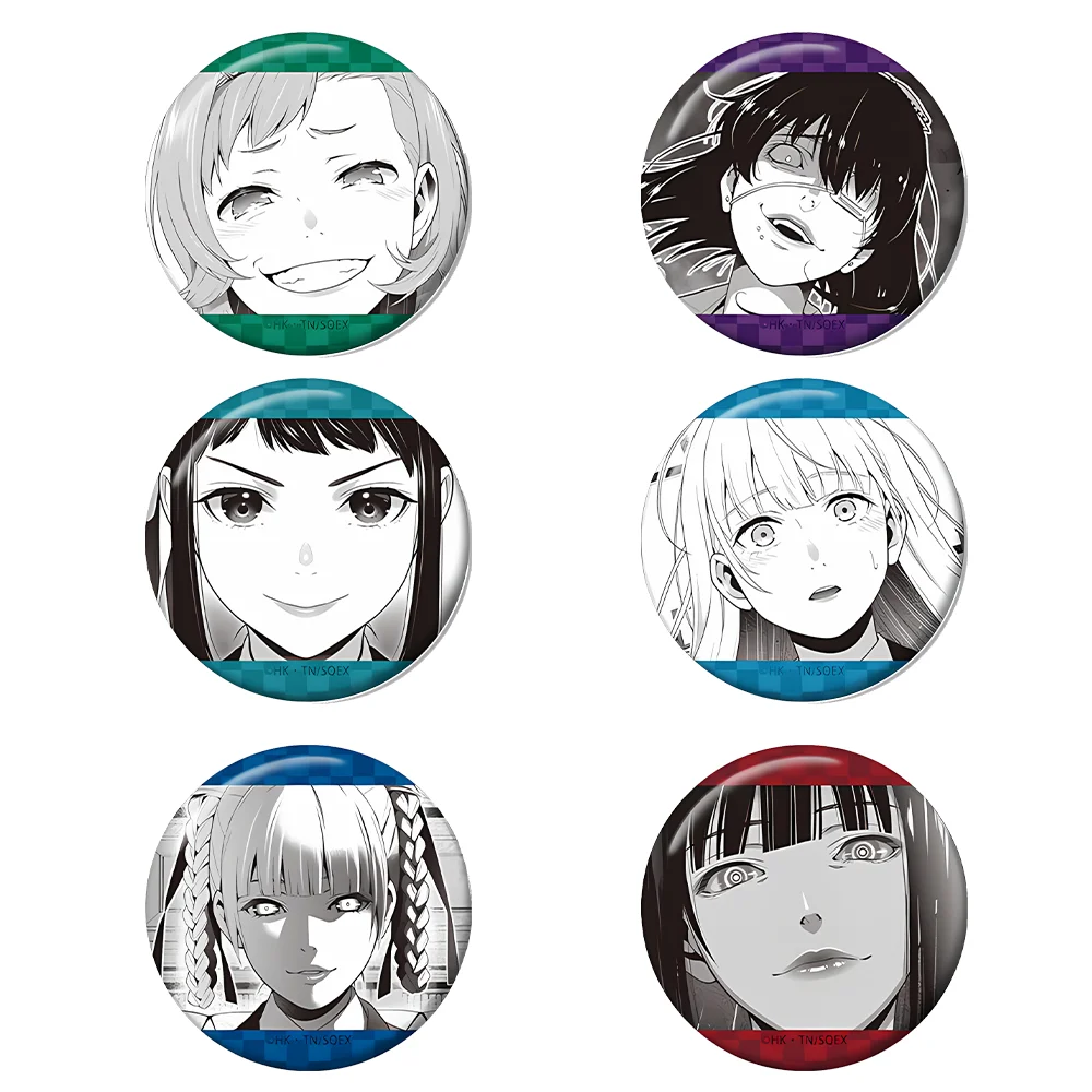 Kakegurui 58mm Badge Yumeko Jabami&Ryouta Suzui Bag Decoration Collectible Halloween Gift
Kakegurui 58mm Badge Yumeko Jabami&Ryouta Suzui Bag Decoration Collectible Halloween Gift
