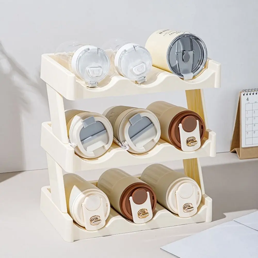 Practical 3 Layers Water Bottle Storage Rack Plastic Large Capacity Cup Storage Rack Saving Space Insulation Cup Holder Office
Practical 3 Layers Water Bottle Storage Rack Plastic Large Capacity Cup Storage Rack Saving Space Insulation Cup Holder Office