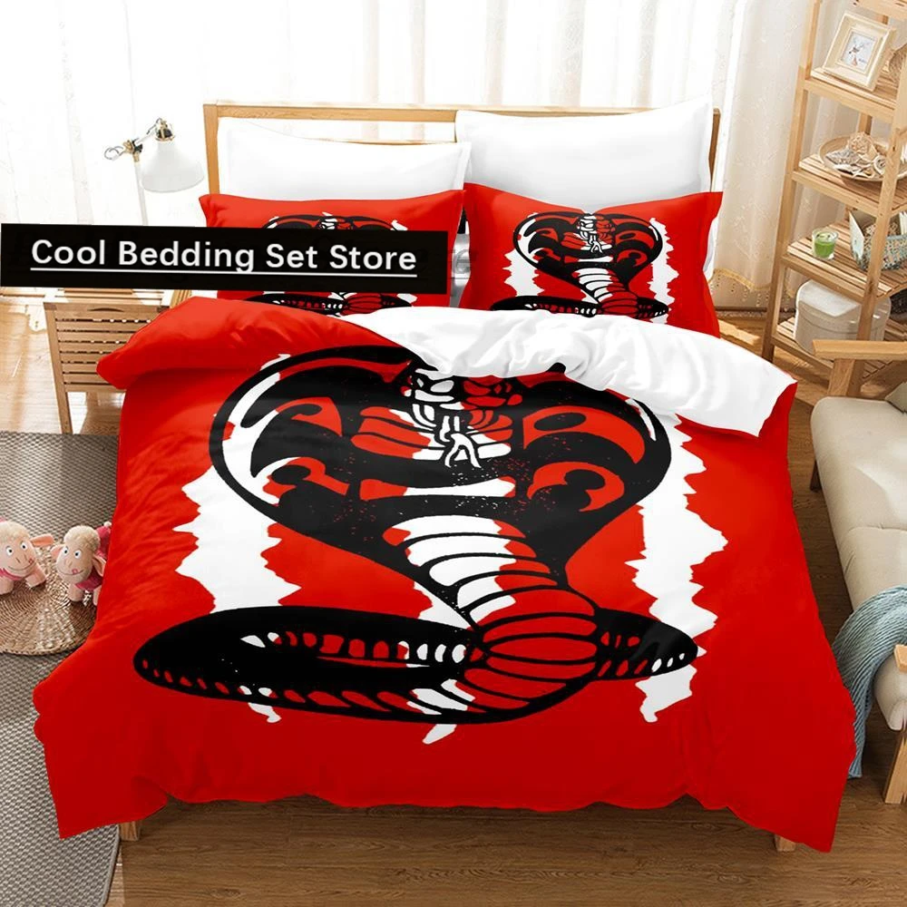 New Karate Kid Bedding Set Single Twin Full Queen King Size Bed Set Aldult Kid Bedroom Duvetcover Sets Cobra Kid Bed Sheet Set
New Karate Kid Bedding Set Single Twin Full Queen King Size Bed Set Aldult Kid Bedroom Duvetcover Sets Cobra Kid Bed Sheet Set