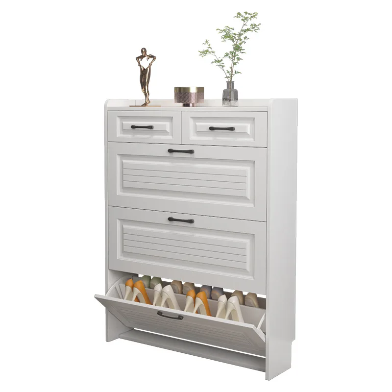 Tipping bucket shoe cabinet thin 17cm household narrow door modern simple foyer cabinet economical shoe rack saves space
Tipping bucket shoe cabinet thin 17cm household narrow door modern simple foyer cabinet economical shoe rack saves space