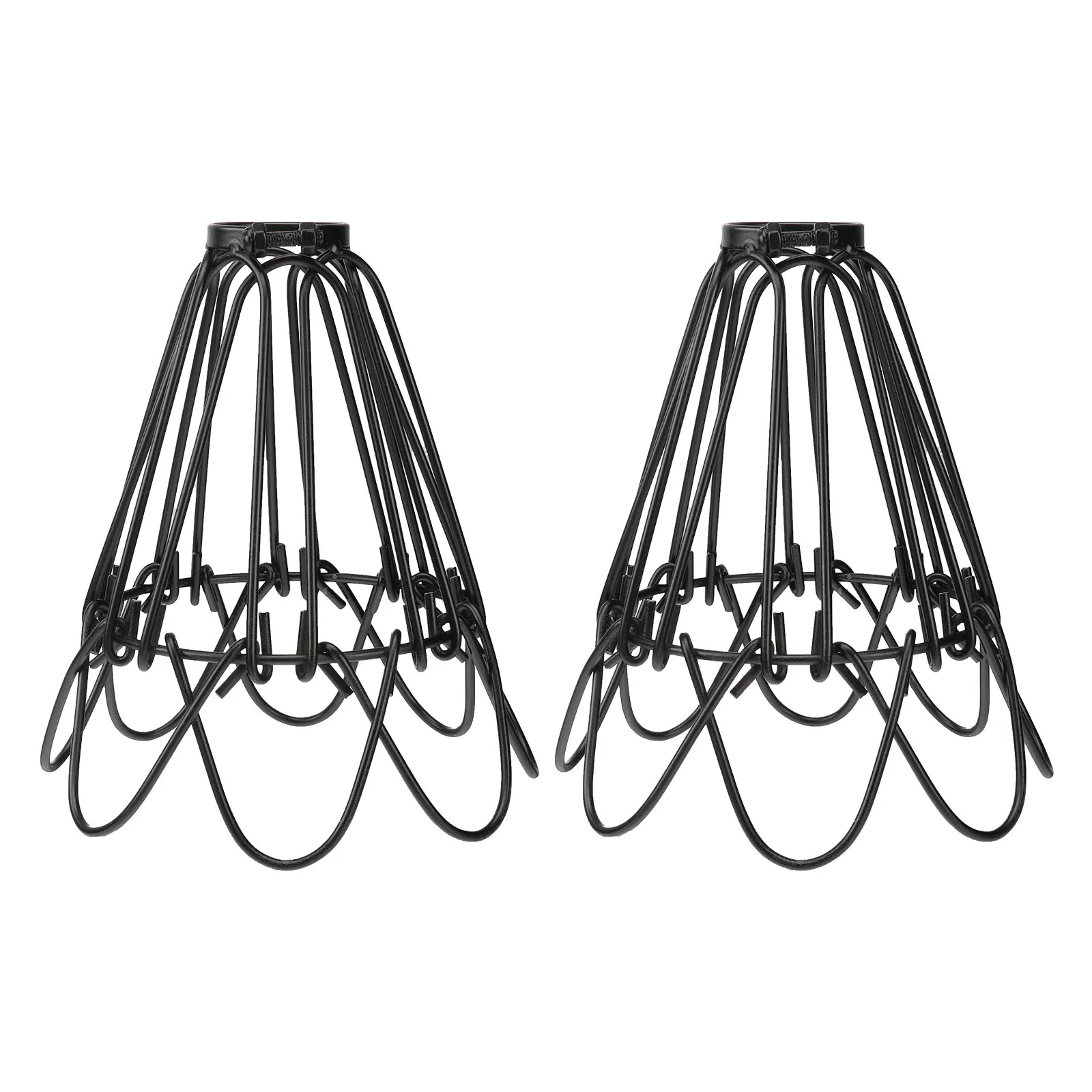 Retro Iron Lampshade Chandelier Cage Deformed Flower Petals Vintage Black Rustic Home Lighting Decor Light Guard
Retro Iron Lampshade Chandelier Cage Deformed Flower Petals Vintage Black Rustic Home Lighting Decor Light Guard