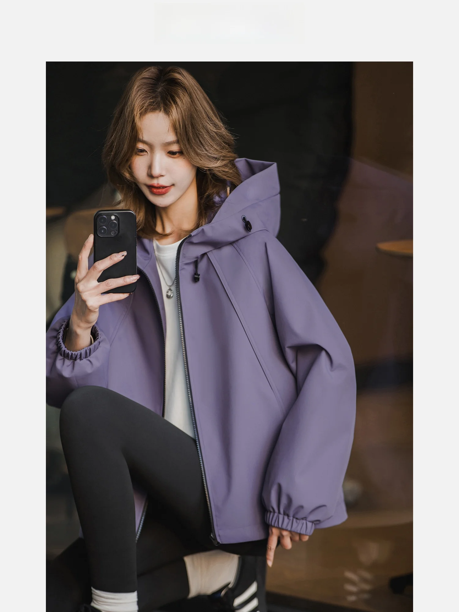 Loose Faionable Hiking Jaet Women's Spring New Commute White irt ort Outerwear Casual Sle Polyester Fiber Zipper Cl...
Loose Faionable Hiking Jaet Women's Spring New Commute White irt ort Outerwear Casual Sle Polyester Fiber Zipper Cl...