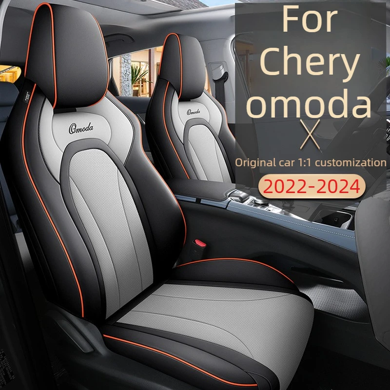 Custom Car Seat Covers 5 seats For Chery omoda 2022 2023 2024 Waterproof leather Cushion Car Seat Cover
Custom Car Seat Covers 5 seats For Chery omoda 2022 2023 2024 Waterproof leather Cushion Car Seat Cover