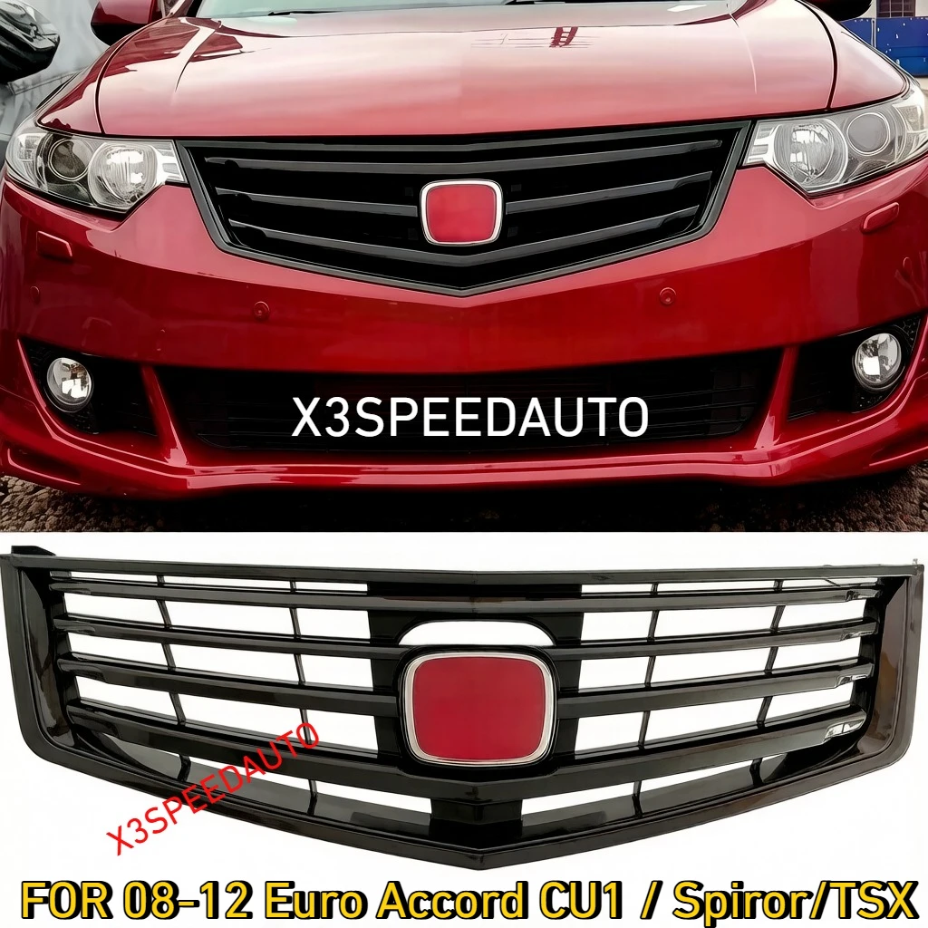 Black Painted Fit For Honda 08-12 Euro Accord CU1 / Spiror/TSX Front Racing Grill Grills Radiator Replacement Not Fit CU2 Model
Black Painted Fit For Honda 08-12 Euro Accord CU1 / Spiror/TSX Front Racing Grill Grills Radiator Replacement Not Fit CU2 Model