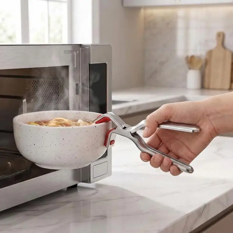 1pcs Anti-scalding Clip Hot Bowl Holder Dish Clamp Pot Pan Gripper Clip Air Fryer Dish Plate Retriever Tongs Kitchen Supplies
1pcs Anti-scalding Clip Hot Bowl Holder Dish Clamp Pot Pan Gripper Clip Air Fryer Dish Plate Retriever Tongs Kitchen Supplies