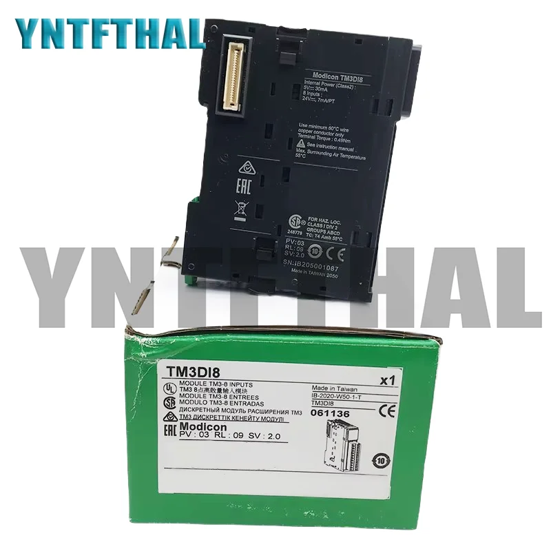 Оригинальный модуль ПЛК TM3DI8
Оригинальный модуль ПЛК TM3DI8