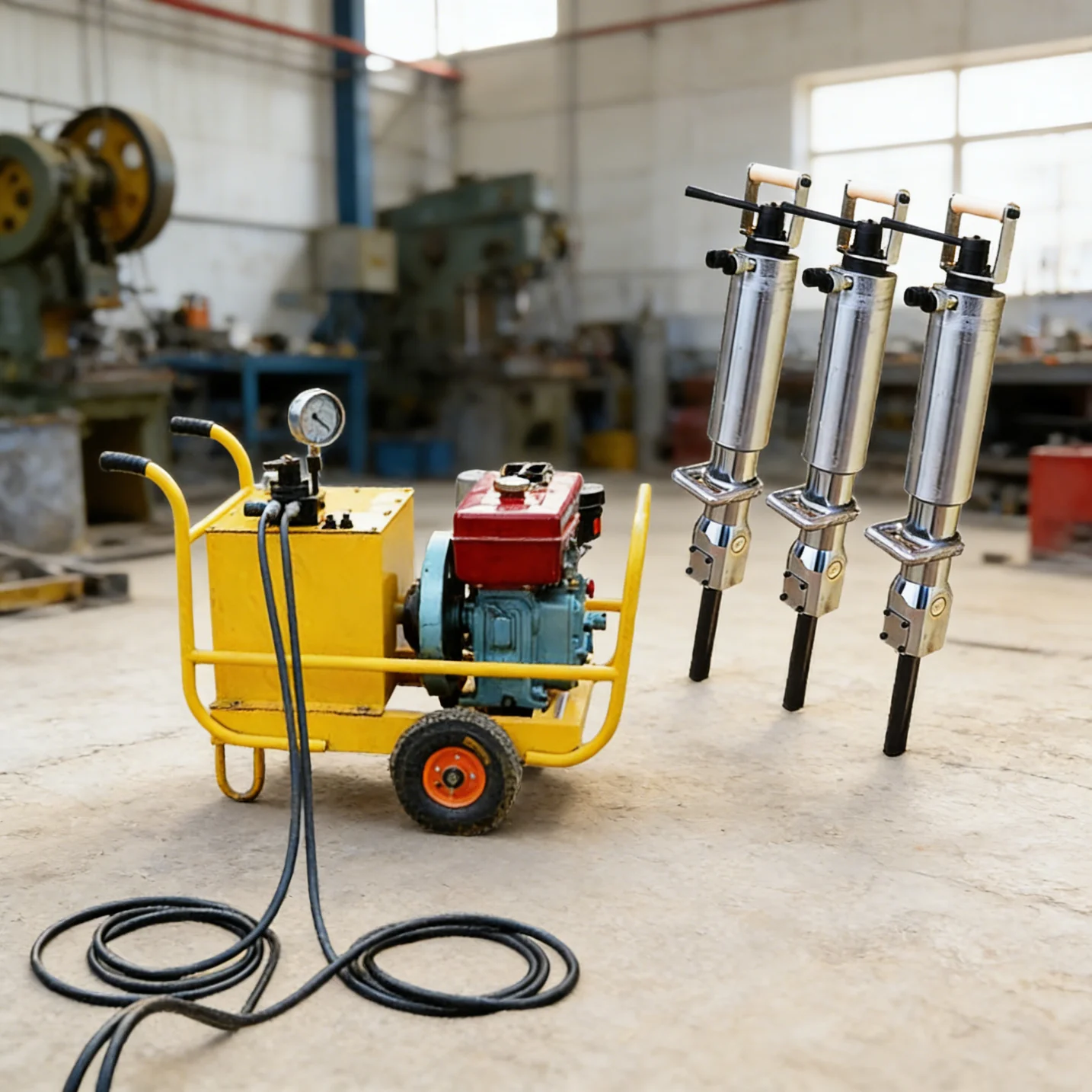 Hydraulic Splitting Equipment for Road Construction and Rock Remova
Hydraulic Splitting Equipment for Road Construction and Rock Remova