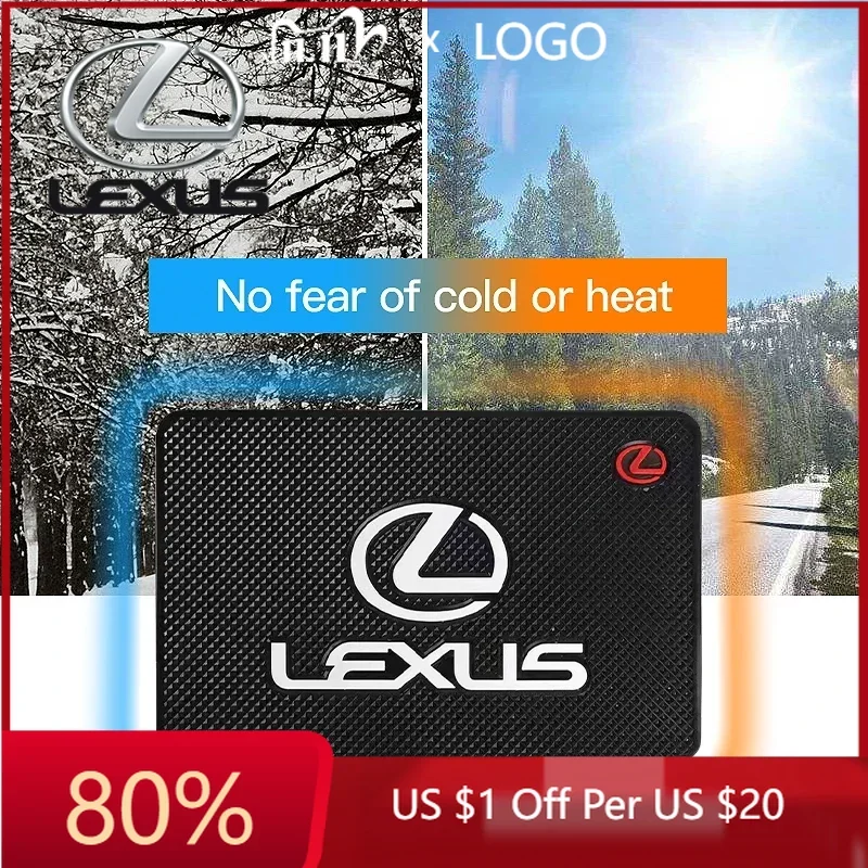 2026 Hot Interior Stickers For Lexus F SPORT ES RX NX LS UX LM LX GX LC RZ IS CT GS RC HS PVC Silicone Car Dashboard Non-Slip Ma
2026 Hot Interior Stickers For Lexus F SPORT ES RX NX LS UX LM LX GX LC RZ IS CT GS RC HS PVC Silicone Car Dashboard Non-Slip Ma